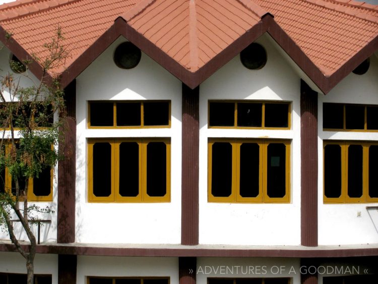 Ashram windows Rishikesh, India