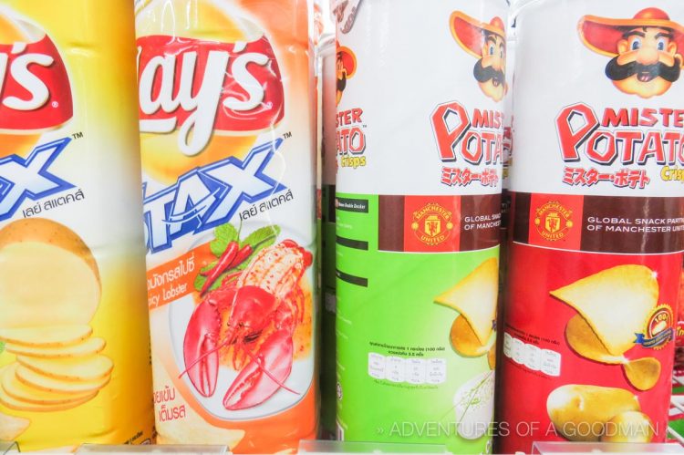 Lays stax are sort of like Pringles ... and Mister Potato is a bootleg of them all