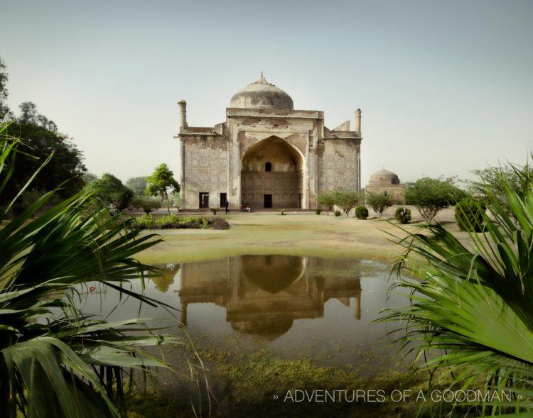 The Chini-Ka-Rauzah Tomb in Agra, India