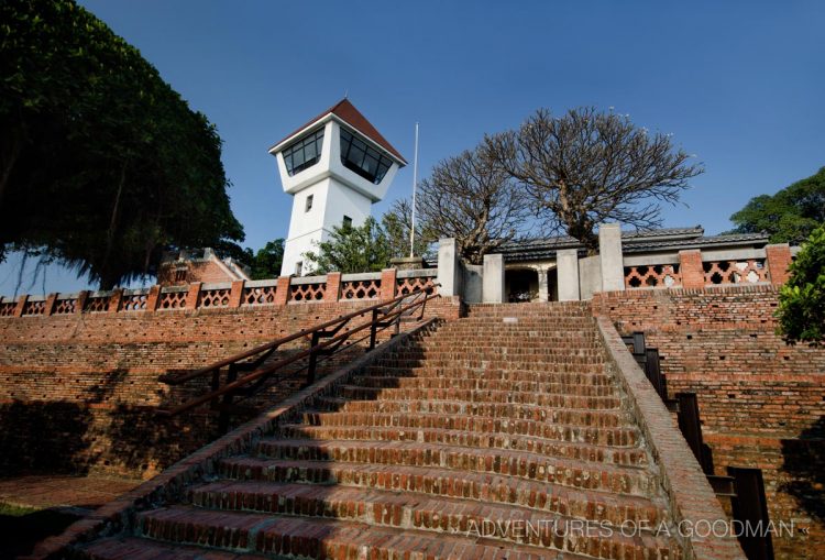 Fort Zeelandia is located in Anping, Tainan, Taiwan