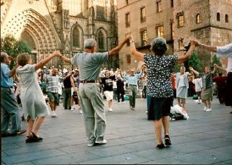 Sardanes - a folkloric Catalan dance