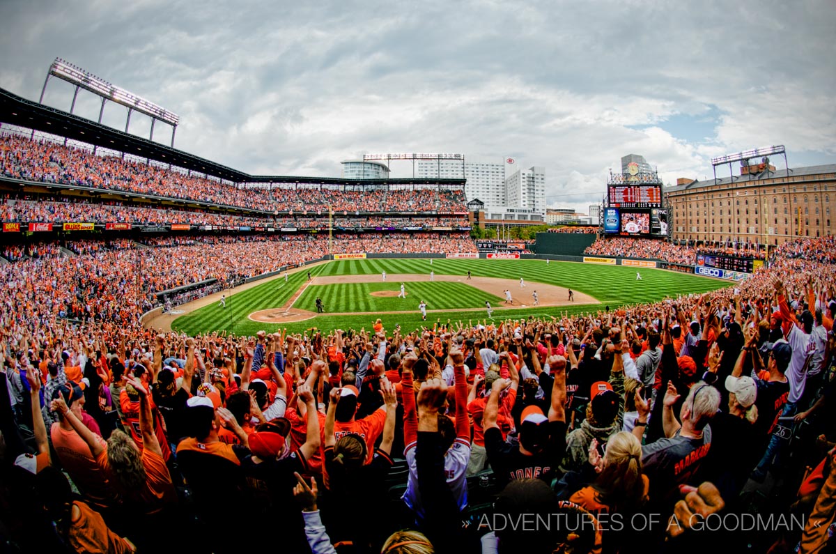 Orioles Fans Pumped For Home Opener At Camden Yards 