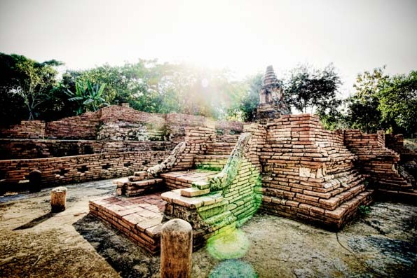 Wat Pupia - one of the ruins of Wiang Kum Kam in Chiang Mai, Thailand