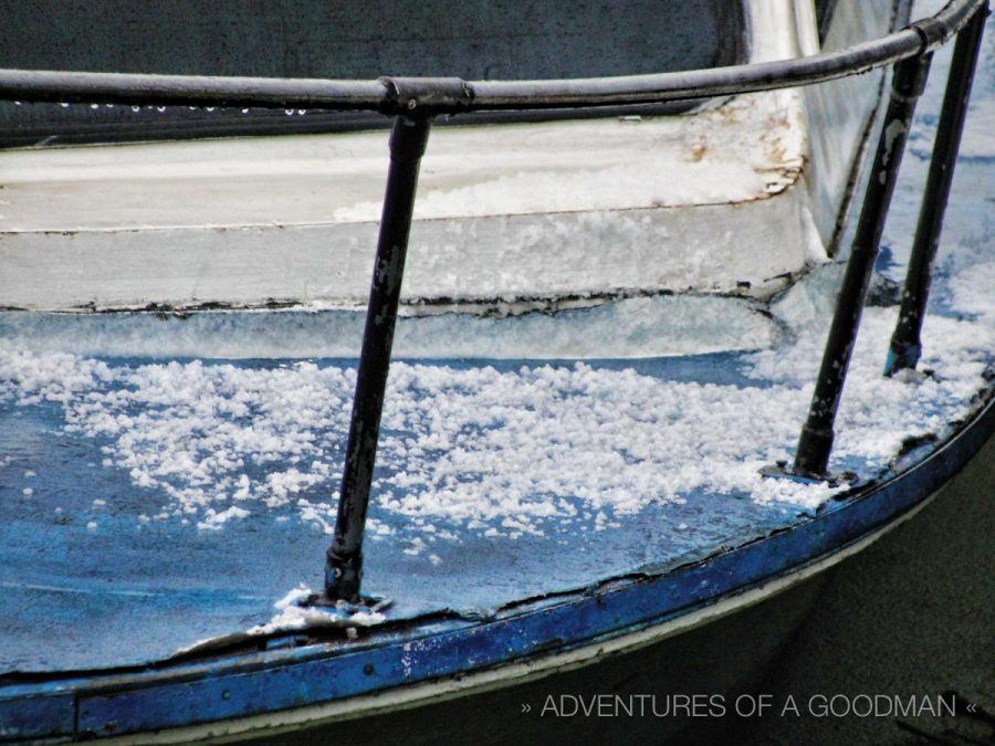 Hail is very common around Lake Titicaca.