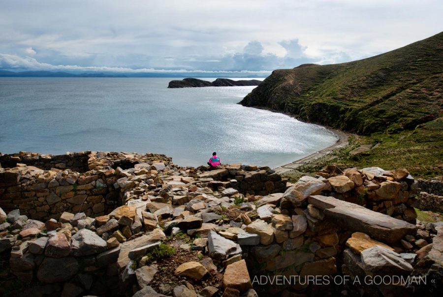 Isla del Sol is a perfect place to sit back, relax and enjoy the spectacular view... as long as the winds cooperate.