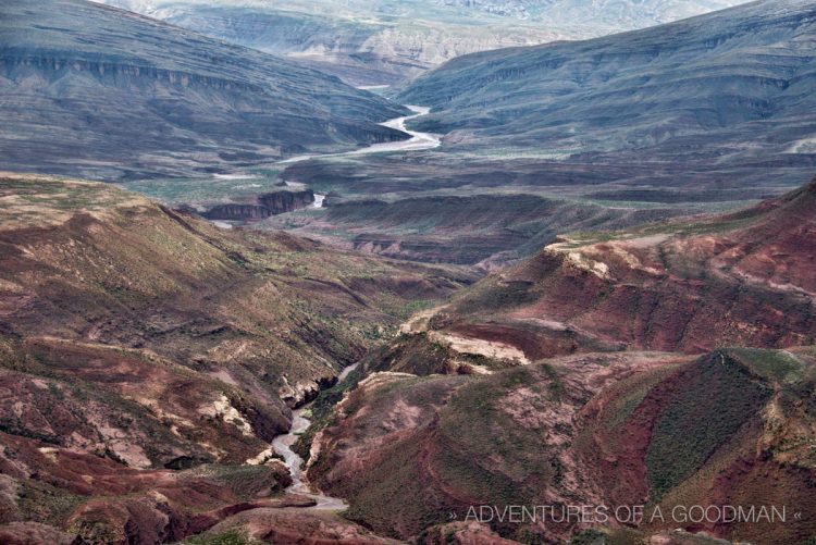 My camera was constantly outside the jeep's window during our drive through the Lipes mountain range.