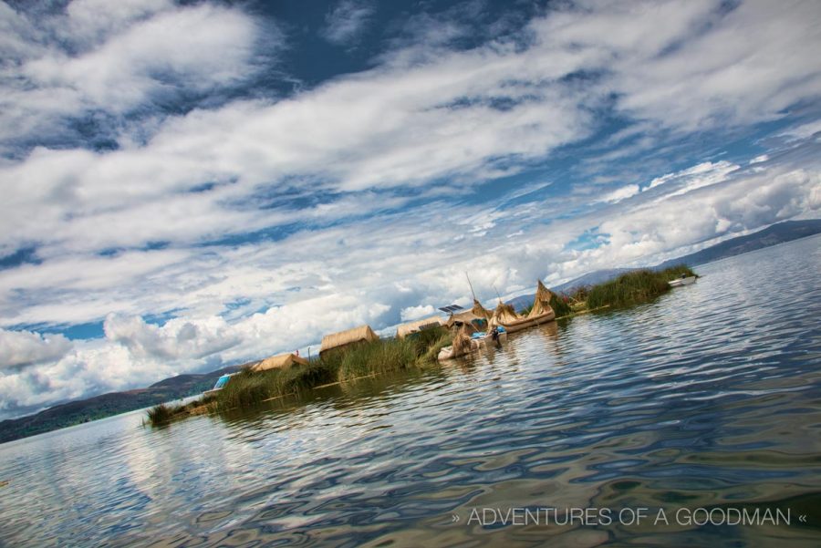 The floating Uros islands are one of the most popular tourist destinations on Lake Titicaca