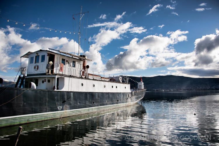 The Yavari is the oldest iron-hulled ship in the world, which was brought to Lake Titicaca in 1862.