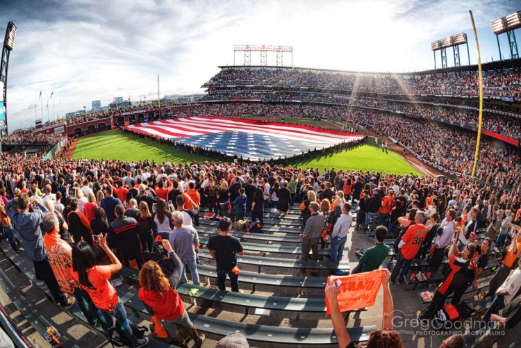 After an epic security line, Game 4 of the 2014 NLCS at AT&T Park