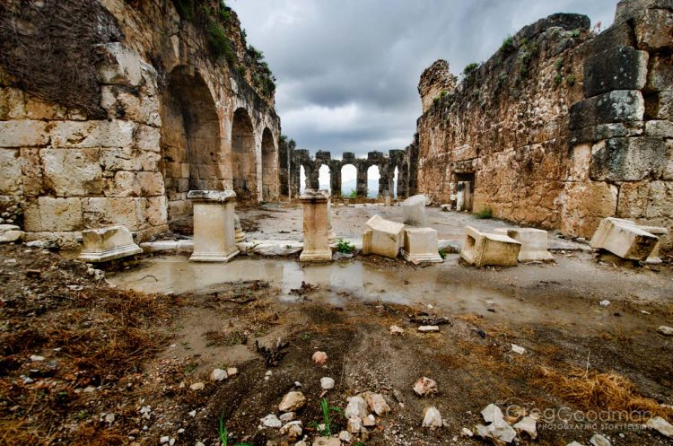 Ruins of a Byzantine Church in Tlos