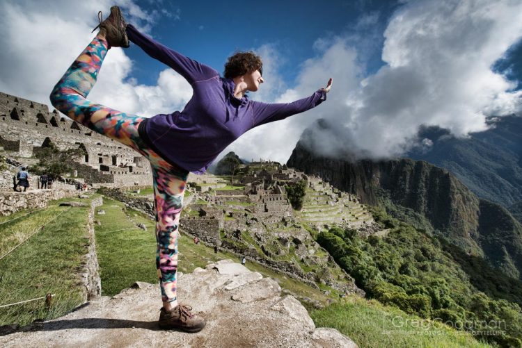 Now tell me... what's so wrong about doing a little yoga at Machu Picchu?