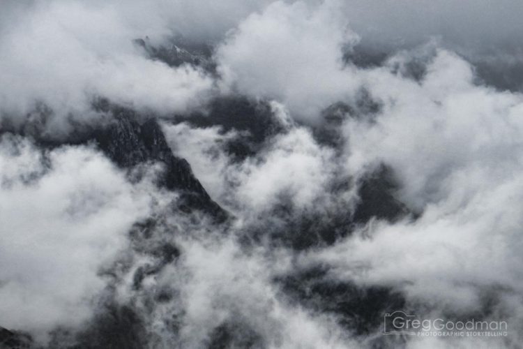 Can you imagine what the view from atop Dead Woman's Pass must be like on a clear day?!