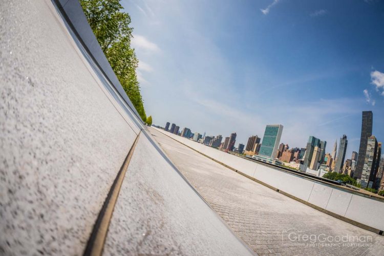 The Franklin Delano Roosevelt Four Freedoms Park is Roosevelt Island's newest attraction.