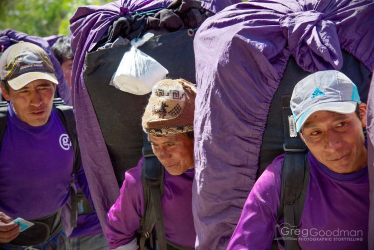 There are more than 200 chuskies on the Inca Trail at any given time.