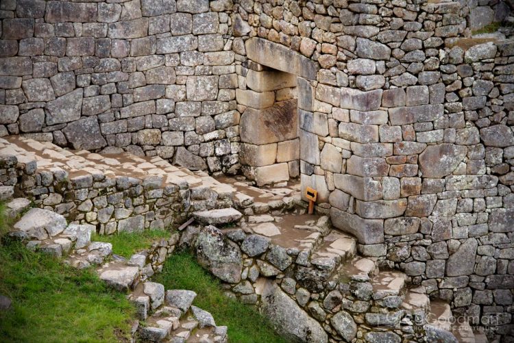 This is the main door to Machu Picchu.