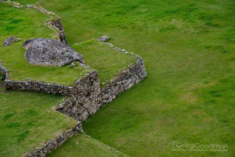 The center of the citadel is a giant grass lawn.