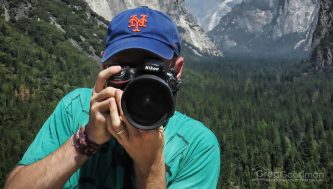 Me photographing Yosemite National Park