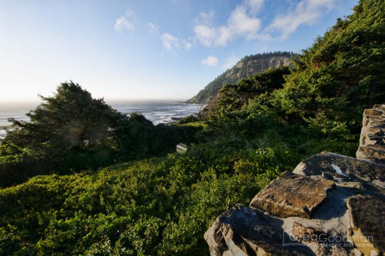 Just another lovely view of the Pacific Coast on Highway 101 in Oregon, USA.