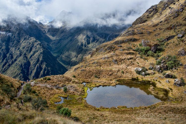 This spectacular view is from Qochapata: the highest point on Day 3 of the Inca Trail.