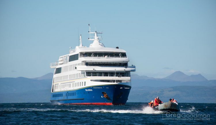 The Stella Australis was our home for a 5 day cruise across the Magellan Strait