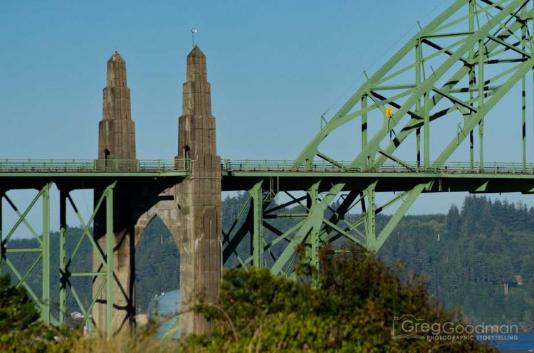 I love the art deco feel of the Yaquina Bay Bridge.