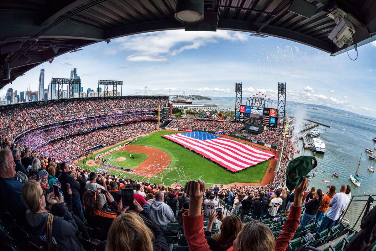 MLB Opening Day at AT&T Park  home of the SF Giants » Greg