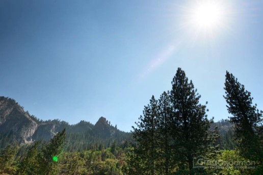 While visiting the Tunnel View lookout point, most visitors point their cameras at Yosemite Valley. However, there is plenty of spectacular natural beauty for those who simply turn around.