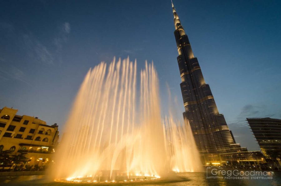 Burj-Khalifa-Fountain-Show-Dusk-Downtown-Dubai-UAE-Greg_Goodman