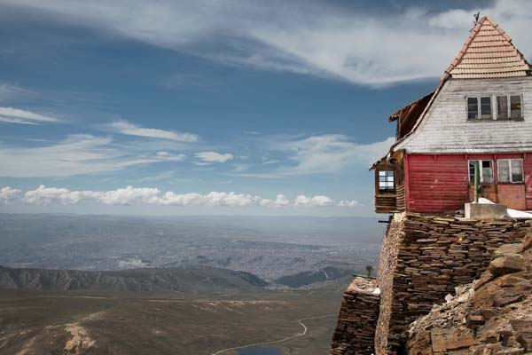 Bolivia's Chacaltaya Ski Lodge is the highest in the world