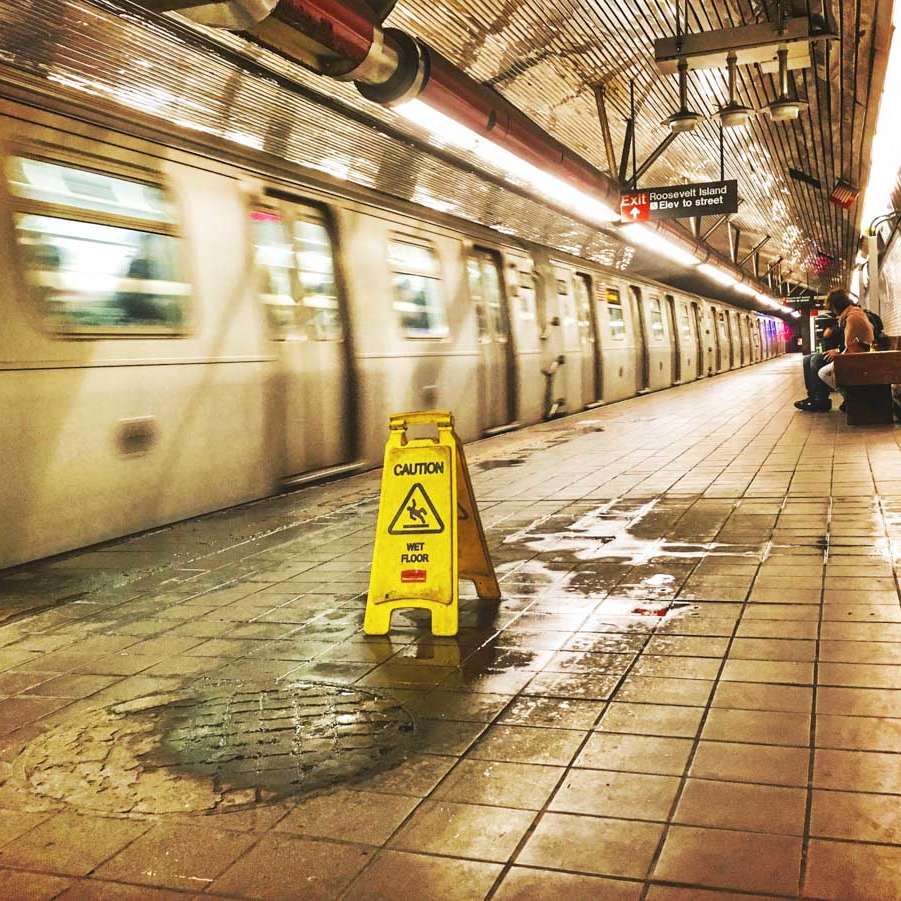 The Roosevelt Island Subway station