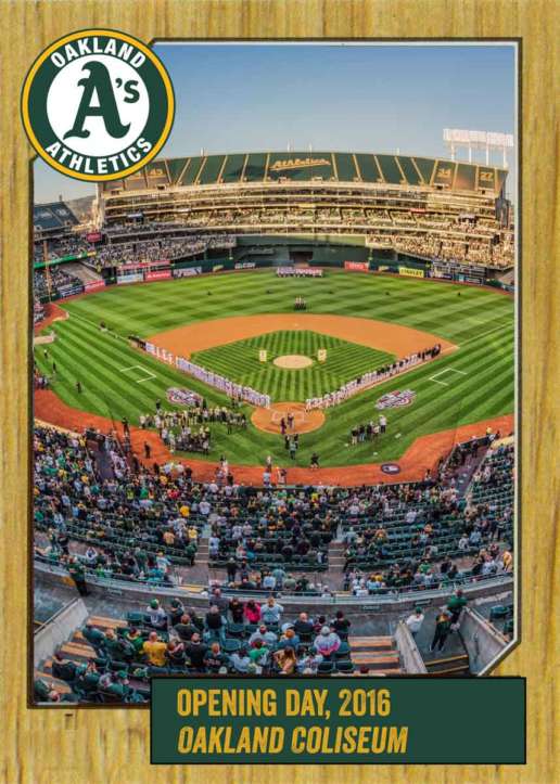 1987 Topps - Oakland-Alameda County Coliseum