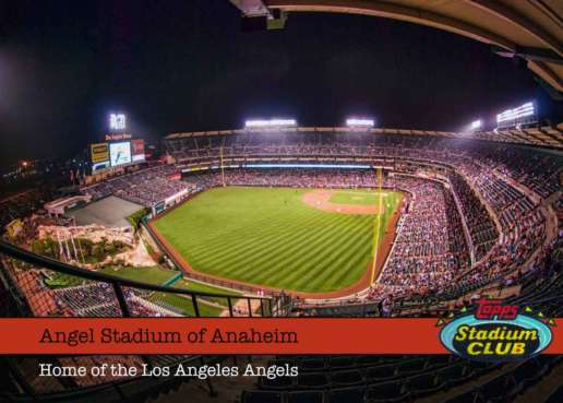 1991 Topps Stadium Club - Angels Stadium of Anaheim