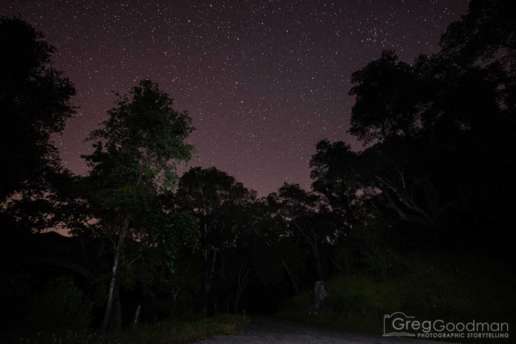 Stars Long Exposure Arroyo Seco California Night Astral Photography