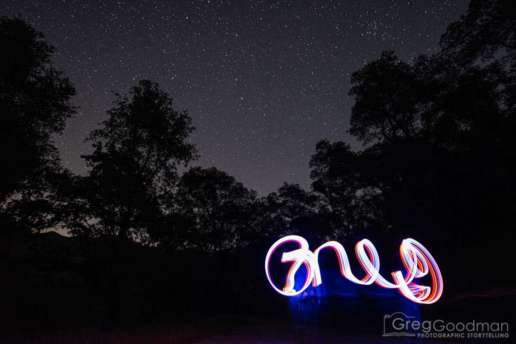 Stars Long Exposure Arroyo Seco California Night Astral Photography